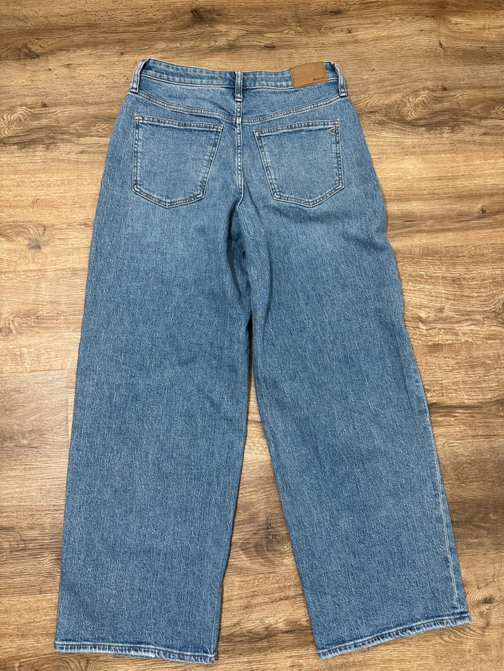 Madewell The Curvy Perfect Vintage Wide-Leg Jean Light Wash Sz 29 Spring - Picture 7 of 8